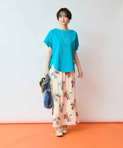 【JETSET SOLO PLUS】MVS天竺遮熱冷感コクーンTシャツ