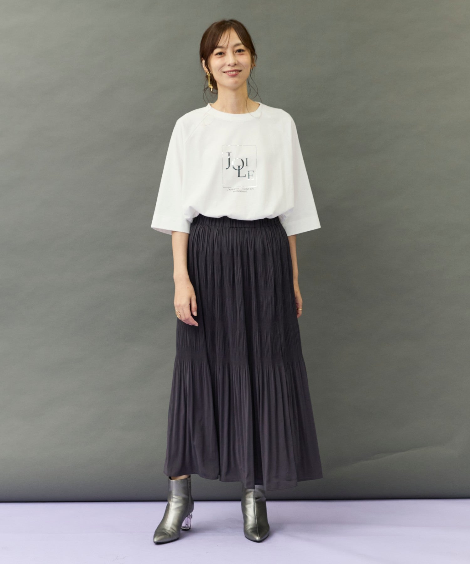 【FONT LAB】マジョリカプリーツスカート'26AW