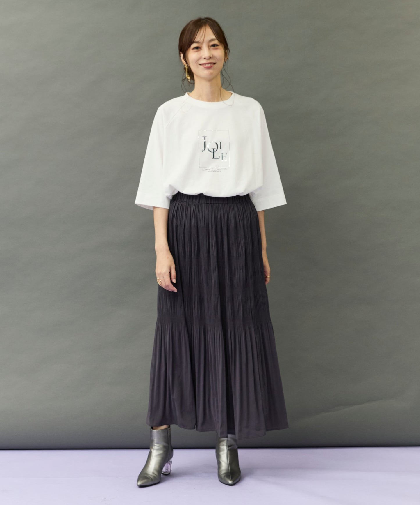 【FONT LAB】マジョリカプリーツスカート'26AW