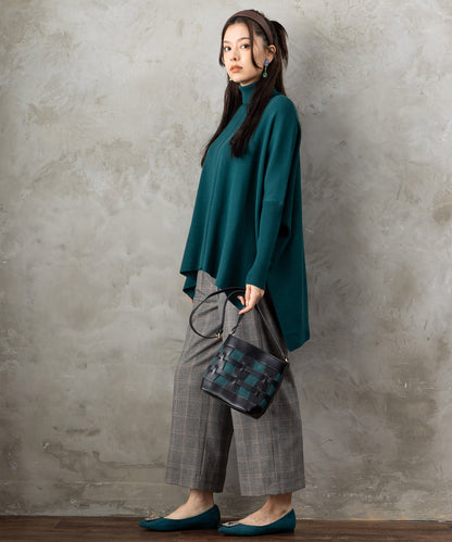 【FONT LAB】抗菌ポンチョニット