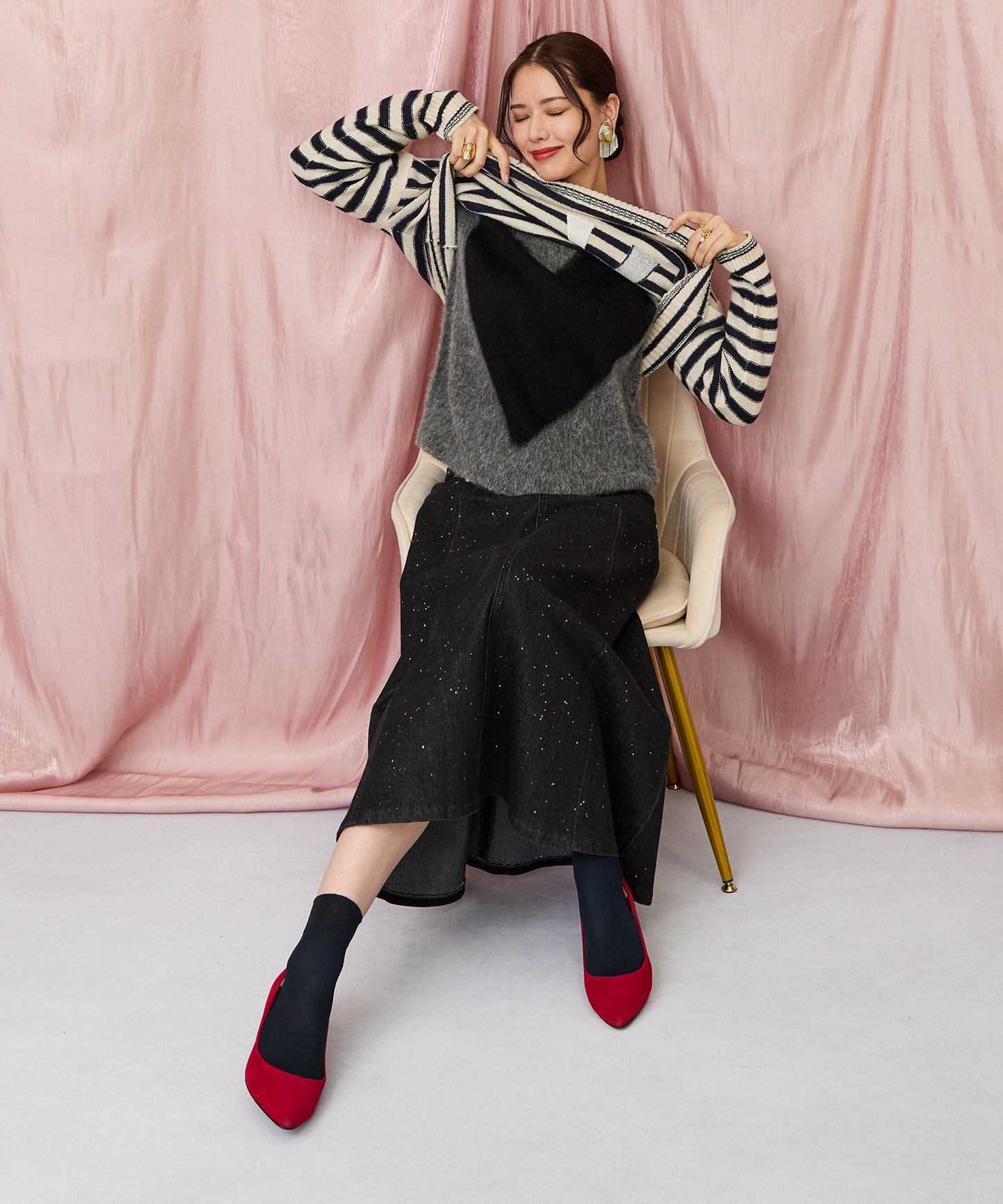 51-5663【ARTLOVE】アルパカブレンド♡JQニット