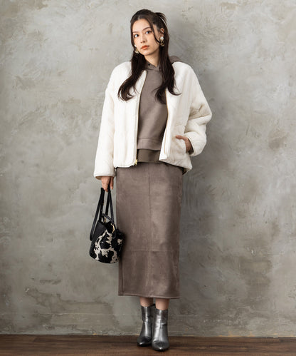 【FONT LAB】オニオンキルティングリバーシブルブルゾン