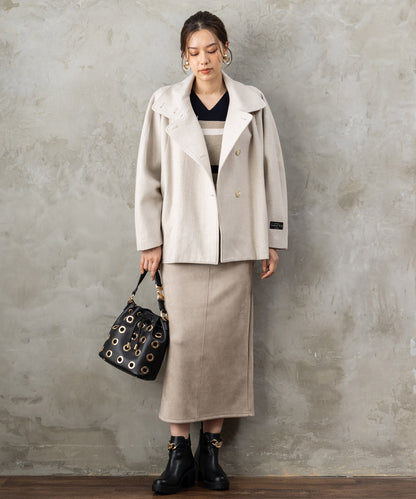 【JETSET SOLO PLUS】マシュマロタッチミラノVネックニット