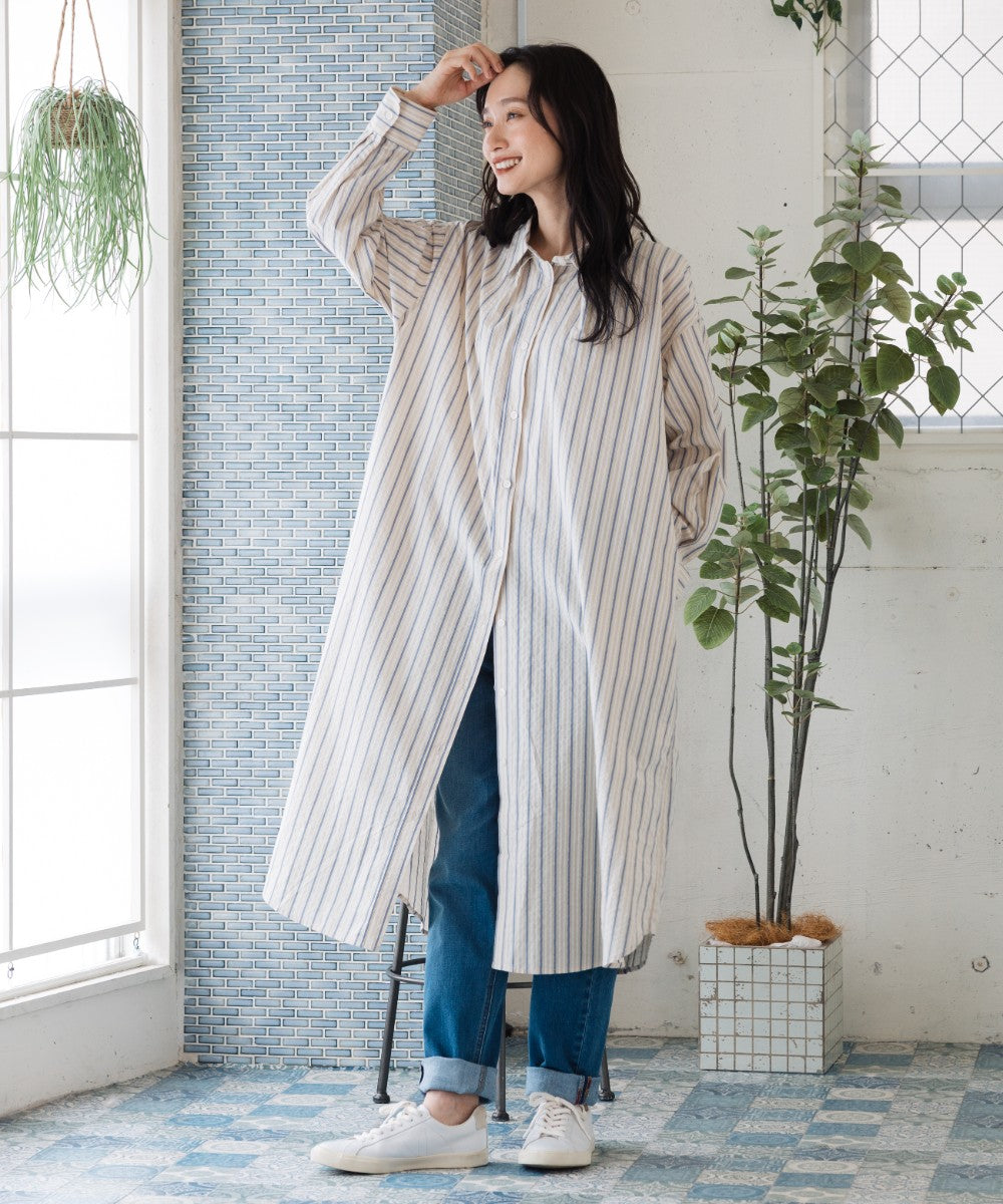 London Denim [Rogique]レインボーステッチエアレットデニム