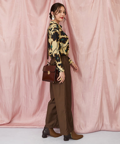 01-5918【WILD PONY】ビッグフラワープリントシャツ