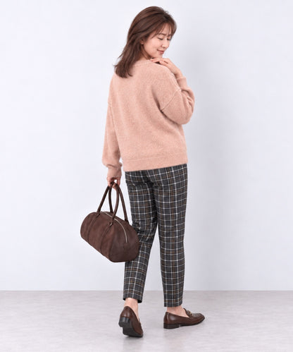 【sabstreet bis】【web限定】 クルーネック杢ニット【先行予約】