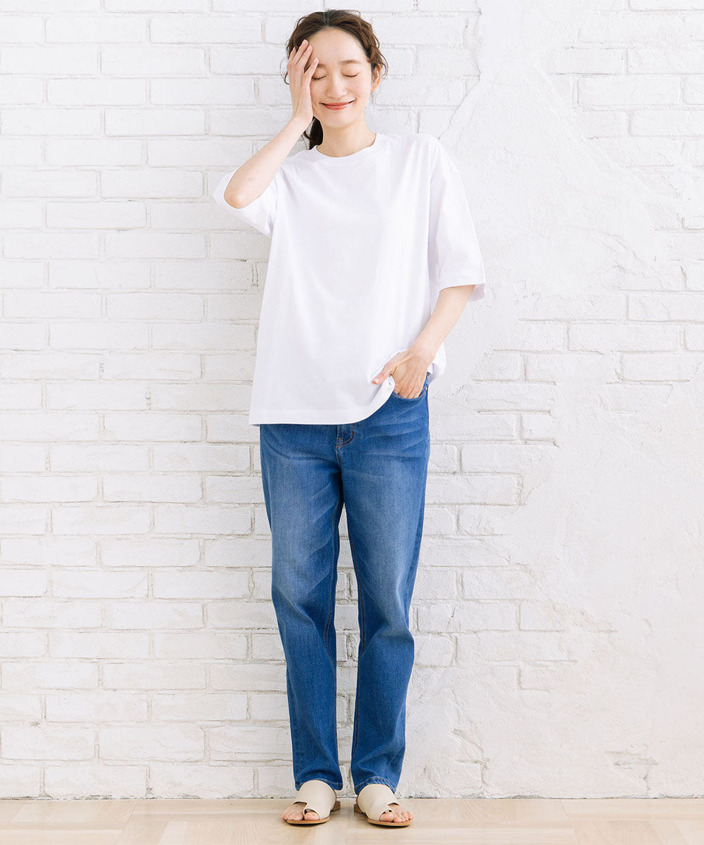 NUMPH 風景柄バックプリントTシャツ