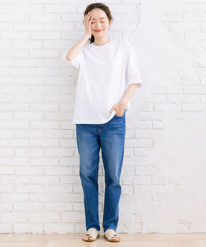 NUMPH 風景柄バックプリントTシャツ