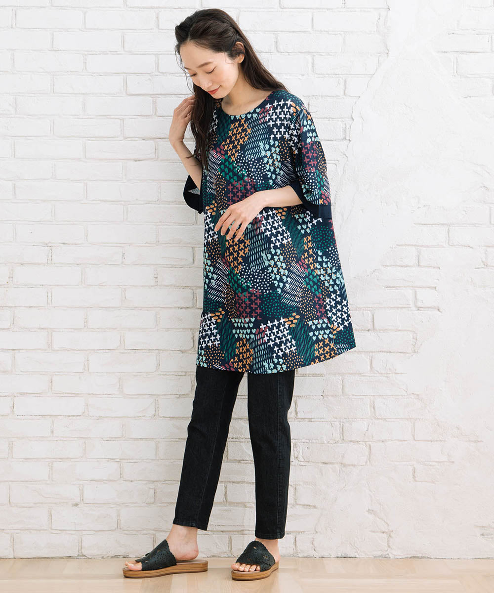 21号(6L～) [30th]エスパンディアソートプリントチュニック