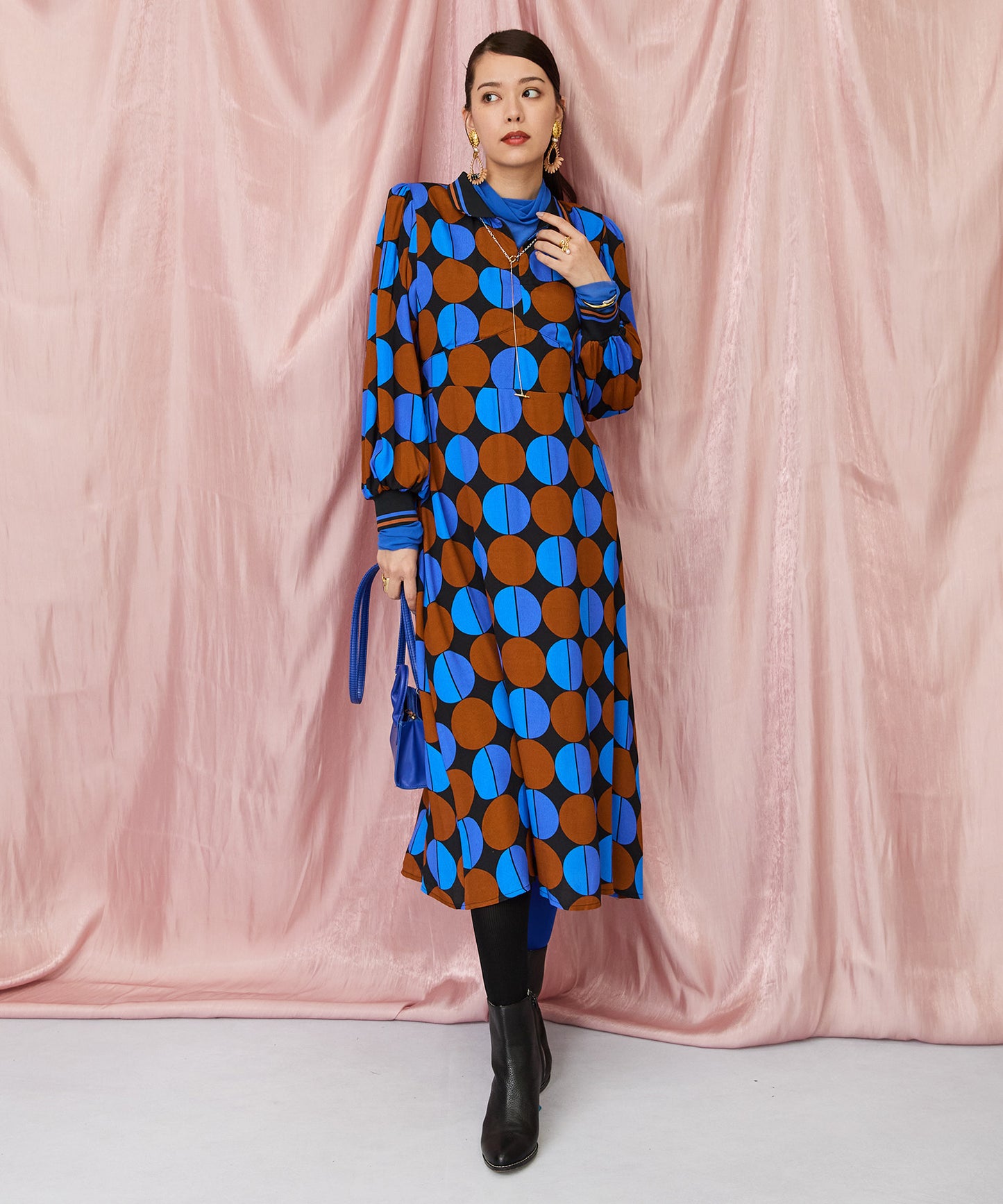 【人気アイテムにつき再入荷・新色追加】【FONT LAB】ベロア×チュールコンビタートル‘25