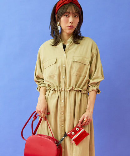 【RIPANI】PVC×レザー RIPPYBAGチャーム