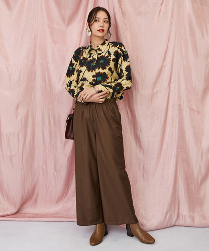 01-5918【WILD PONY】ビッグフラワープリントシャツ