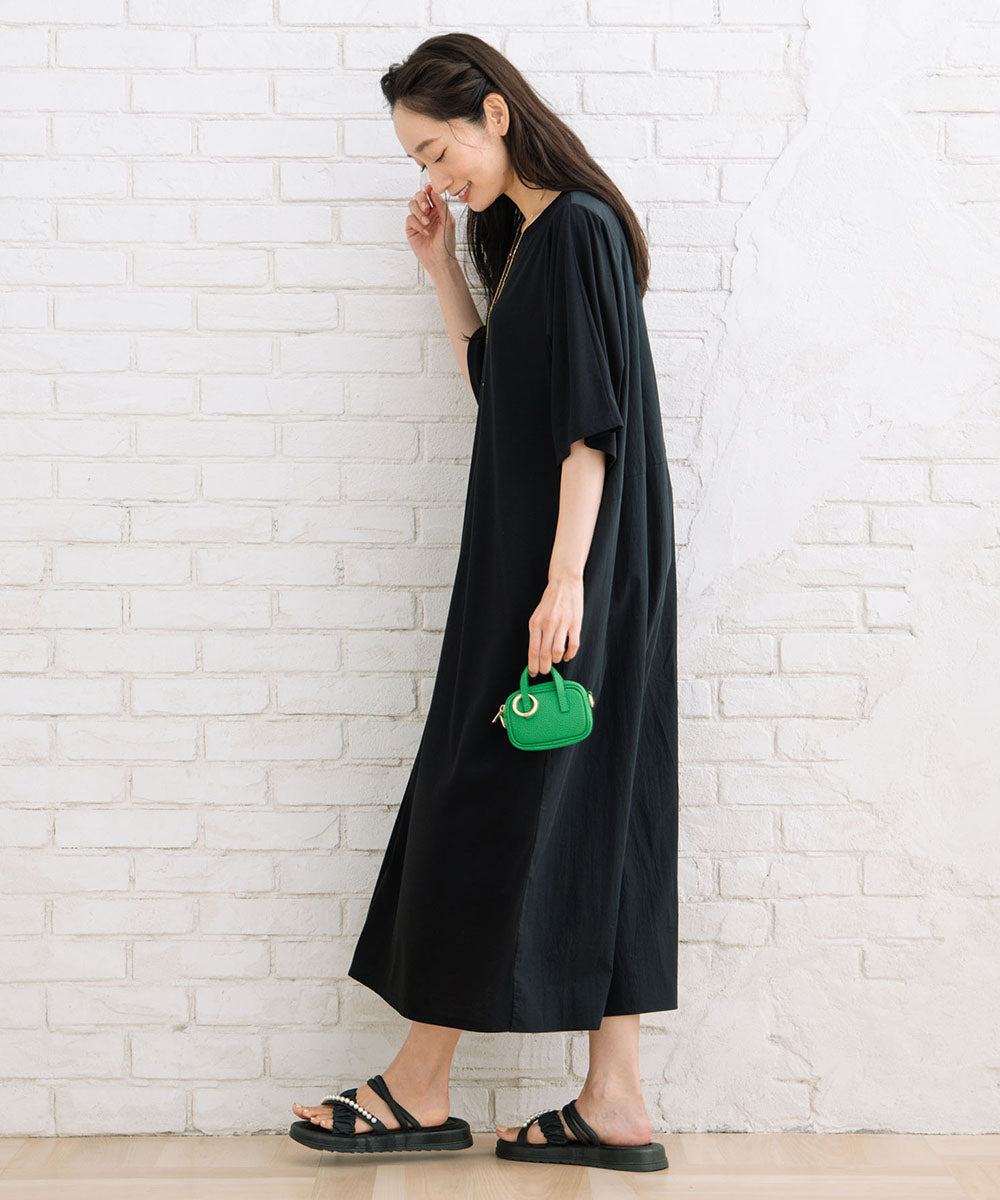 LIYOCA [30th]布帛ドッキングワンピース