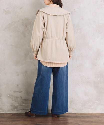 【Web限定】TATRAS フーディナイロンモッズコート