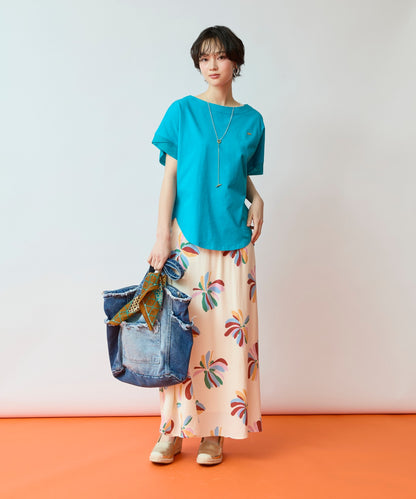 【JETSET SOLO PLUS】MVS天竺遮熱冷感コクーンTシャツ