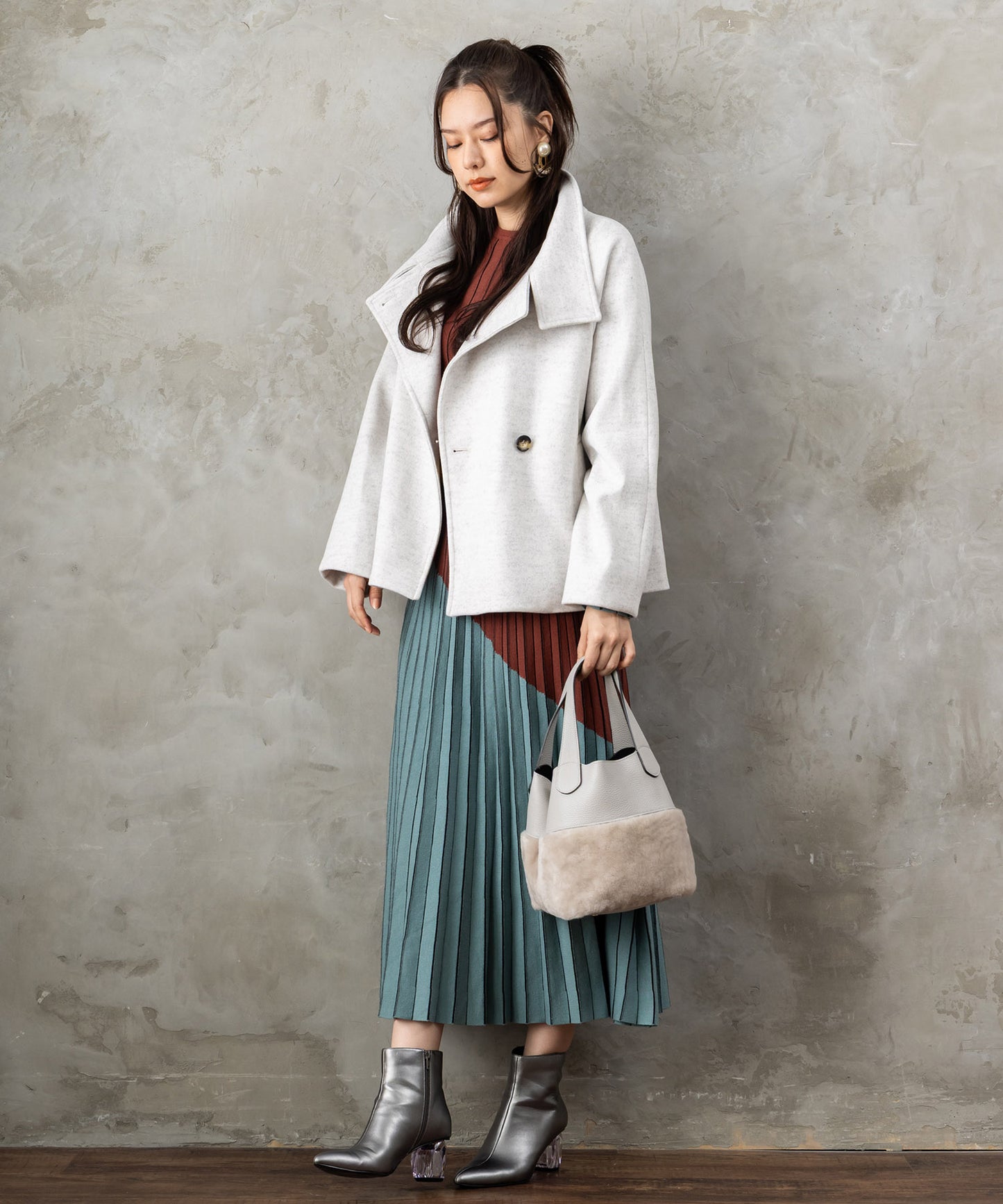 【JETSET SOLO PLUS】ライトジャージーメルトンコート