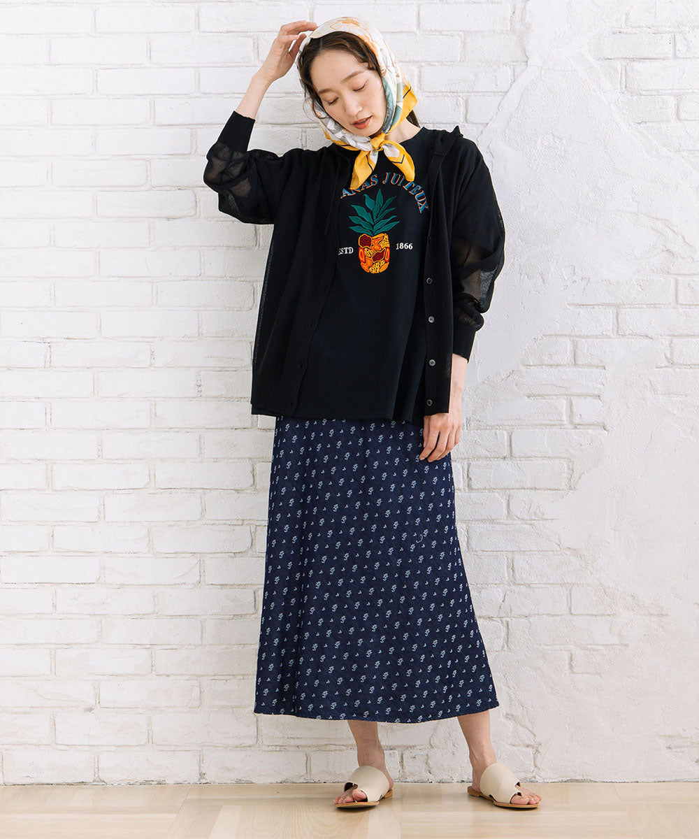 50-1324　FONTLAB 【アンチピリング】シアーフーディーカーディガン【先行予約】