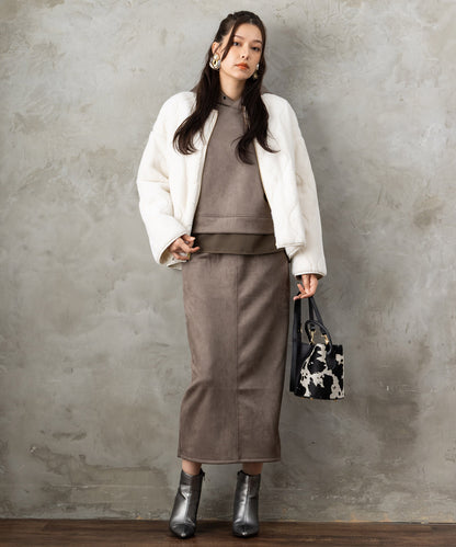 【FONT LAB】起毛ダンボールフーディーセットアップ