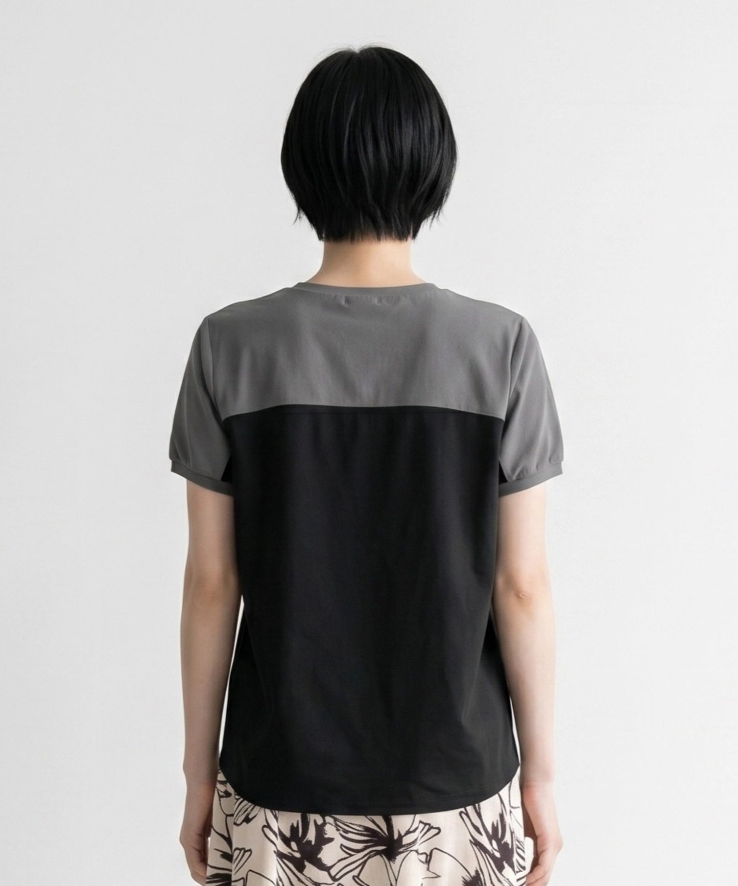 【FONT LAB】バイカラーデザインTシャツ