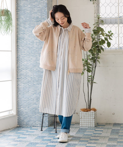 London Denim [Rogique]レインボーステッチエアレットデニム
