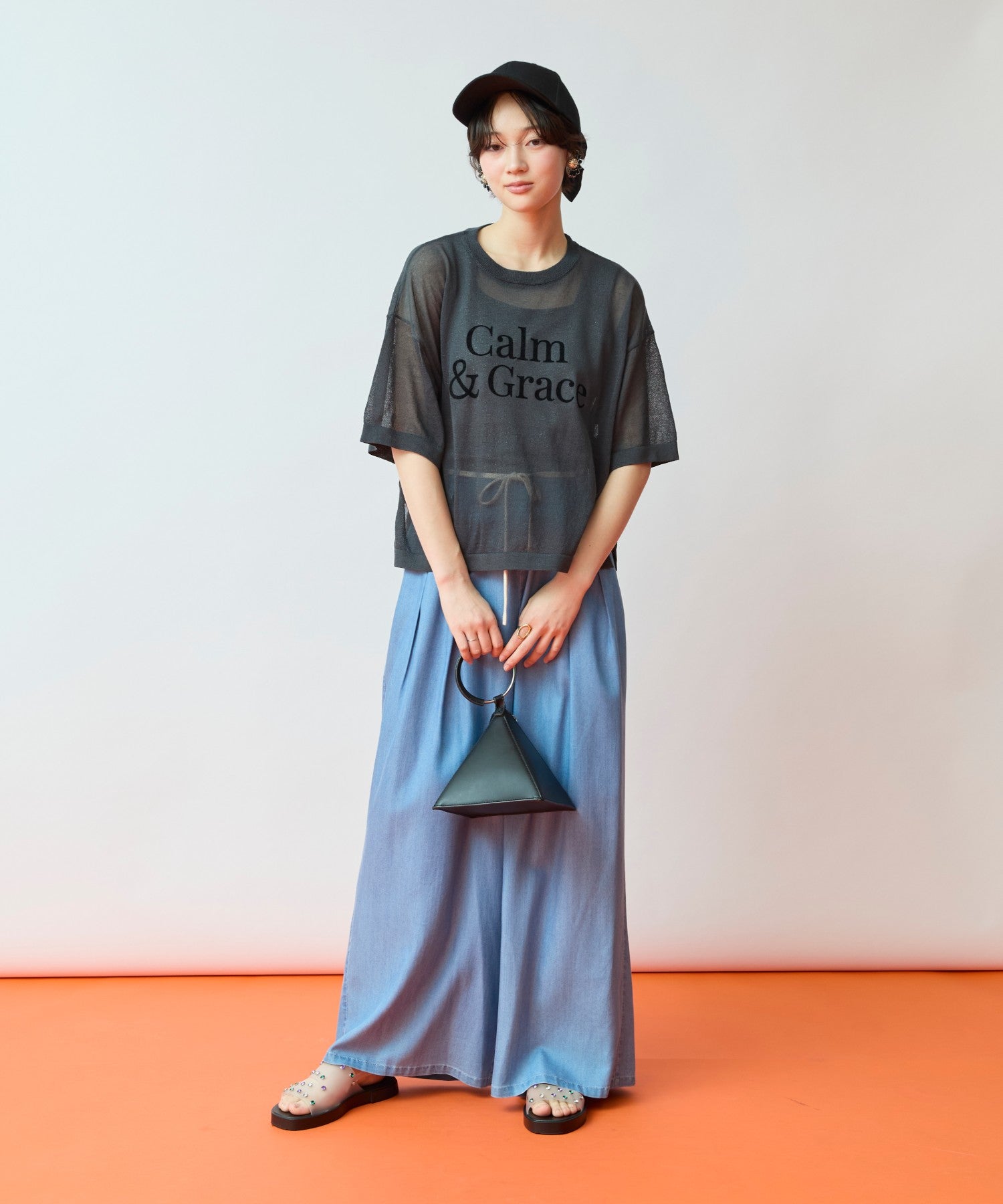 むっちゃん様 デニテ コットンプルオーバー  オフ Java tシャツ ジャバコラボ」デニムで脱・無難。コットン100%サイド