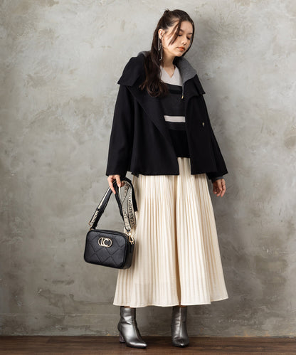 【JETSET SOLO PLUS】マシュマロタッチミラノVネックニット