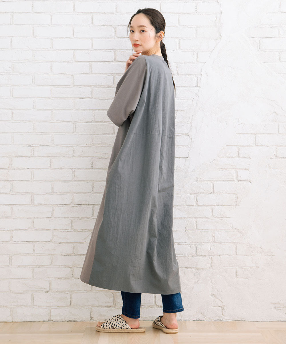 LIYOCA [30th]布帛ドッキングワンピース