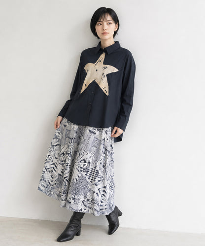 【NUMPH】ビッグスタープリントシャツ