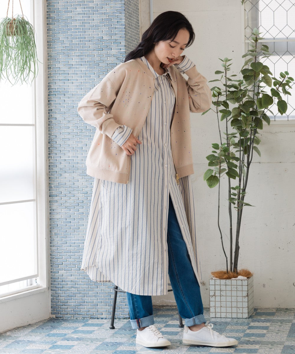 London Denim [Rogique]レインボーステッチエアレットデニム