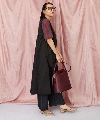 12-5900【FONT LAB】フリンジワイドデニム’25