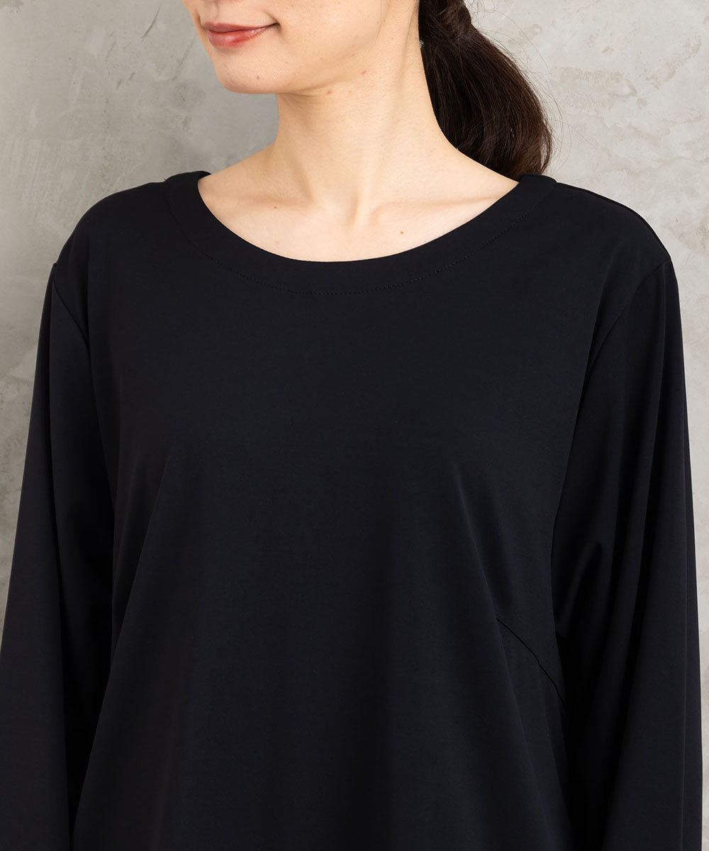 KOKOMARINA チェックレイヤードチュニック