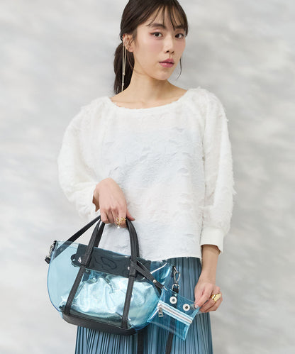 【RIPANI】PVC×レザー RIPPYBAGチャーム