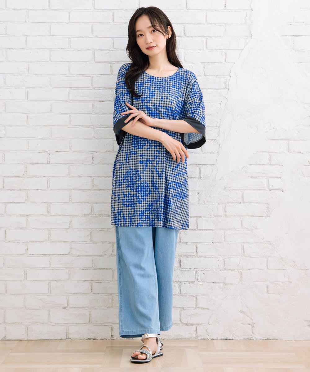 21号(6L～) [30th]エスパンディアソートプリントチュニック