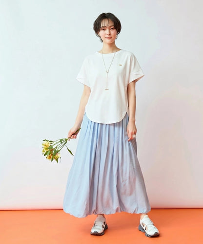 【JETSET SOLO PLUS】MVS天竺遮熱冷感コクーンTシャツ