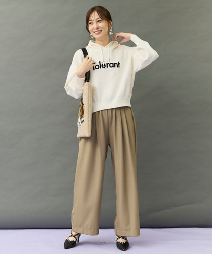 【JETSET SOLO PLUS】タックドロストワイドパンツ