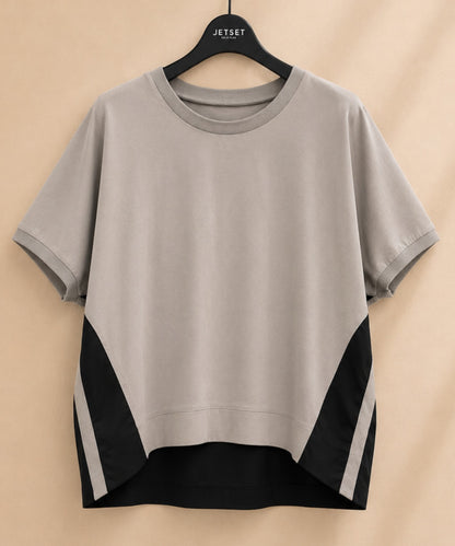 【FONT LAB】バイカラーデザインTシャツ