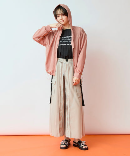 【FONT LAB】テープデザインロゴTシャツ