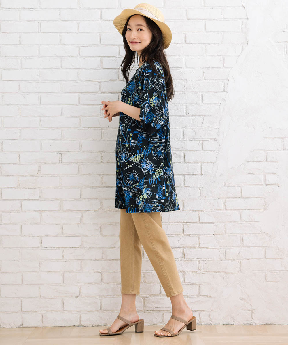 21号(6L～) [30th]エスパンディアソートプリントチュニック