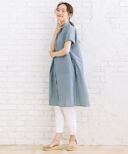 30-9679　FONTLAB スーパーライトデニムチュニック