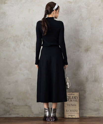 【待望の再入荷！予約受付中】【FONT LAB】バイカラーボトルネック×ケープアンサンブル