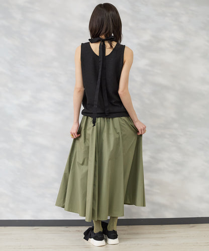 64-5887　【FONT LAB】ラメリブ2WAYタンクトップ