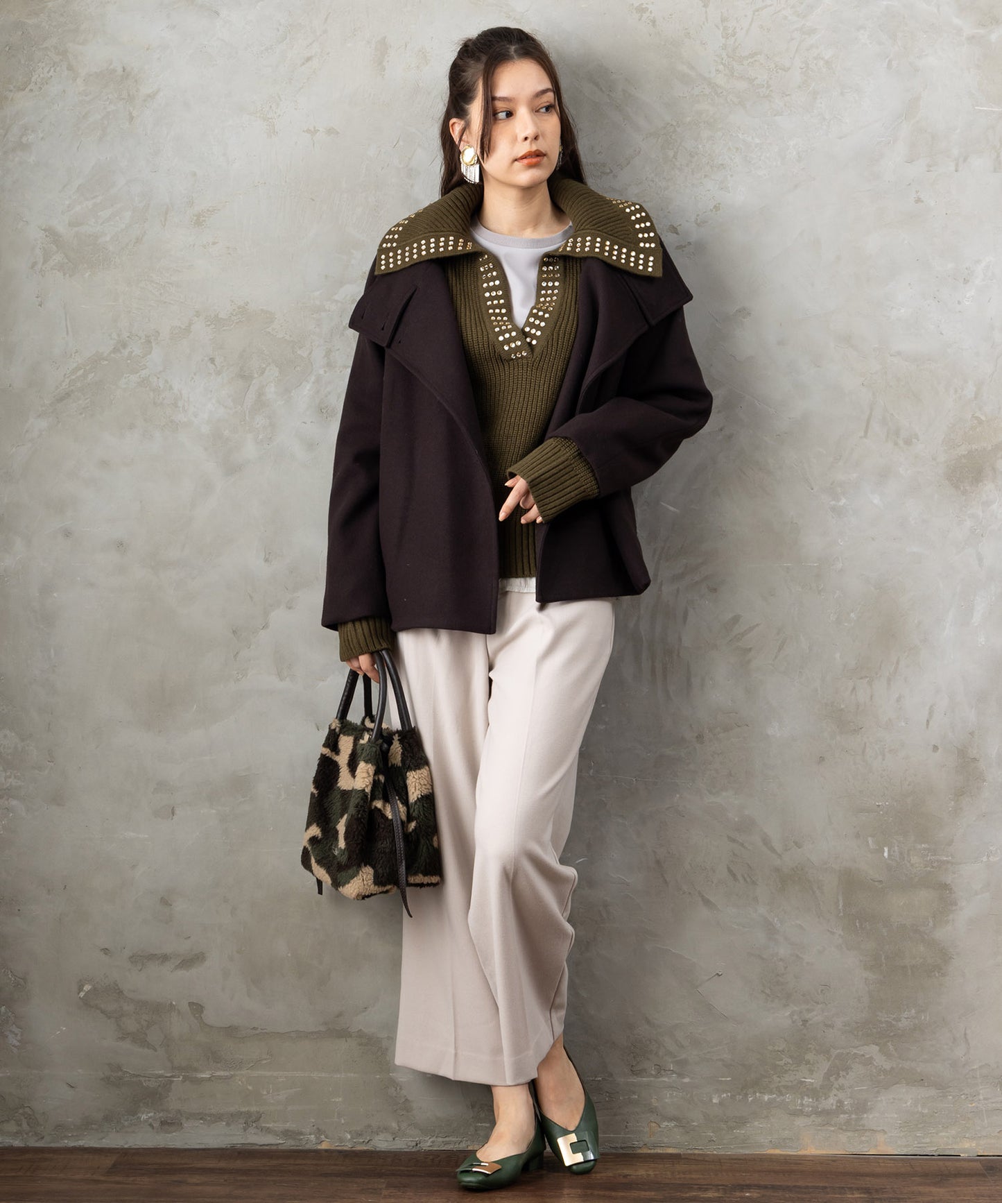 【JETSET SOLO PLUS】ライトジャージーメルトンコート