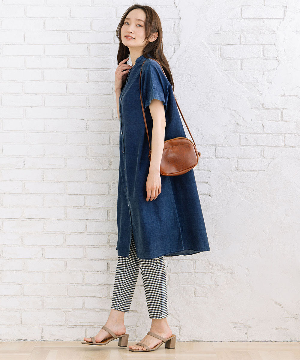 12-1676　21号(6L～) アソートチェックストレッチパンツ【先行予約】