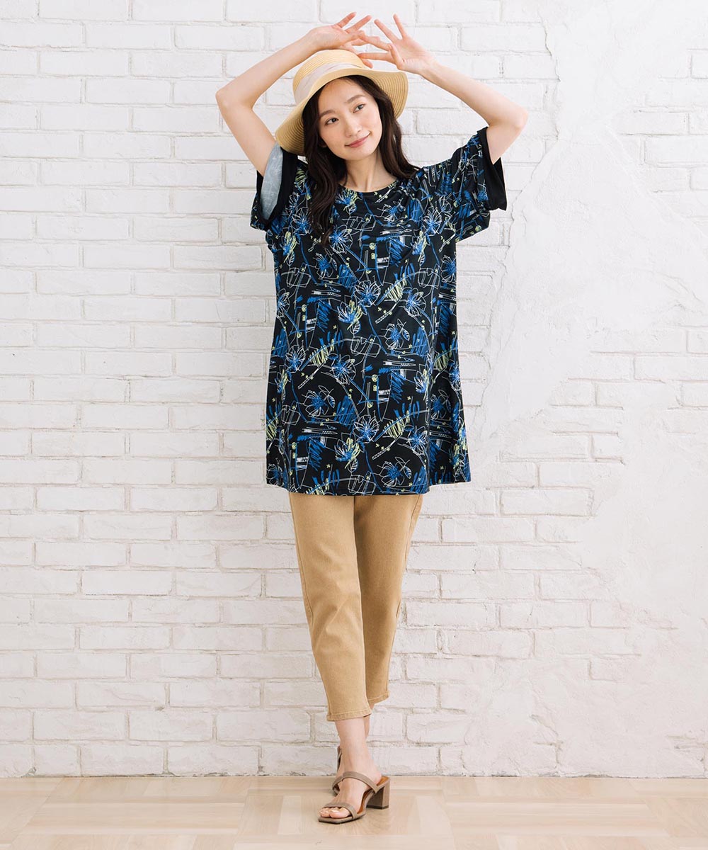 21号(6L～) [30th]エスパンディアソートプリントチュニック