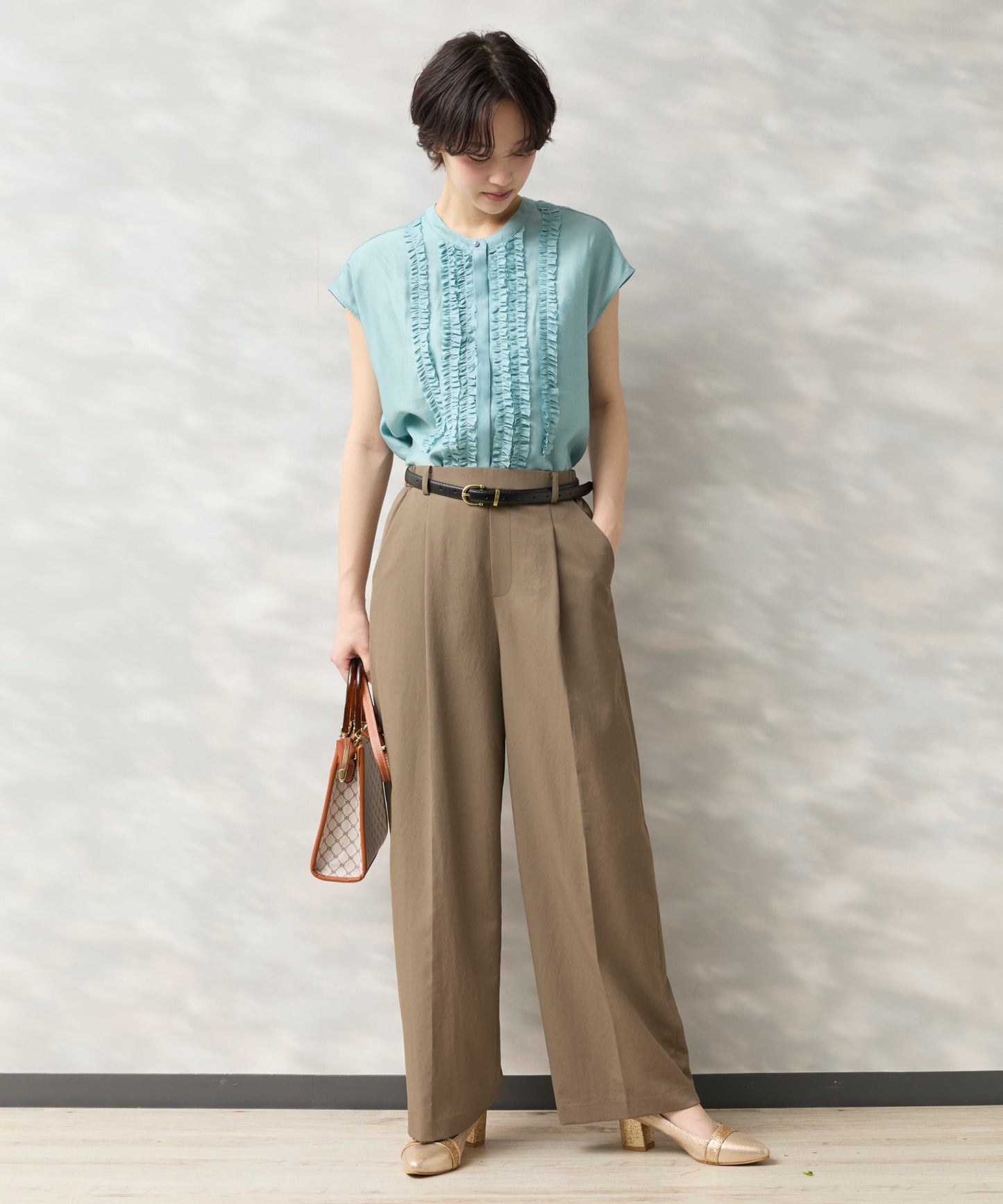 12-1908　【JETSET SOLO PLUS】NEWシェルタリングタックパンツ