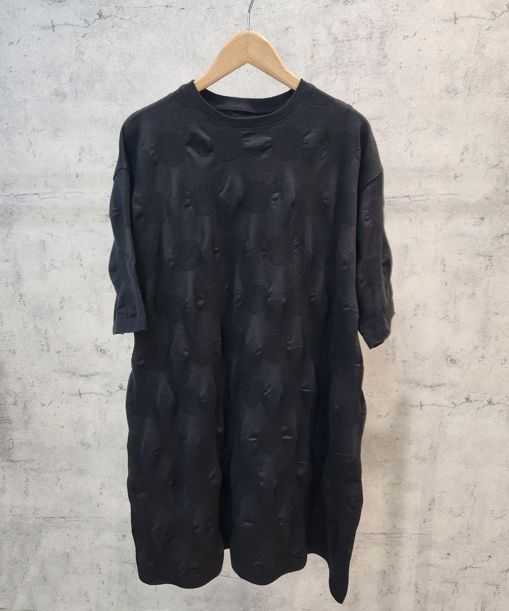 マカロンドットジャガードワンピース