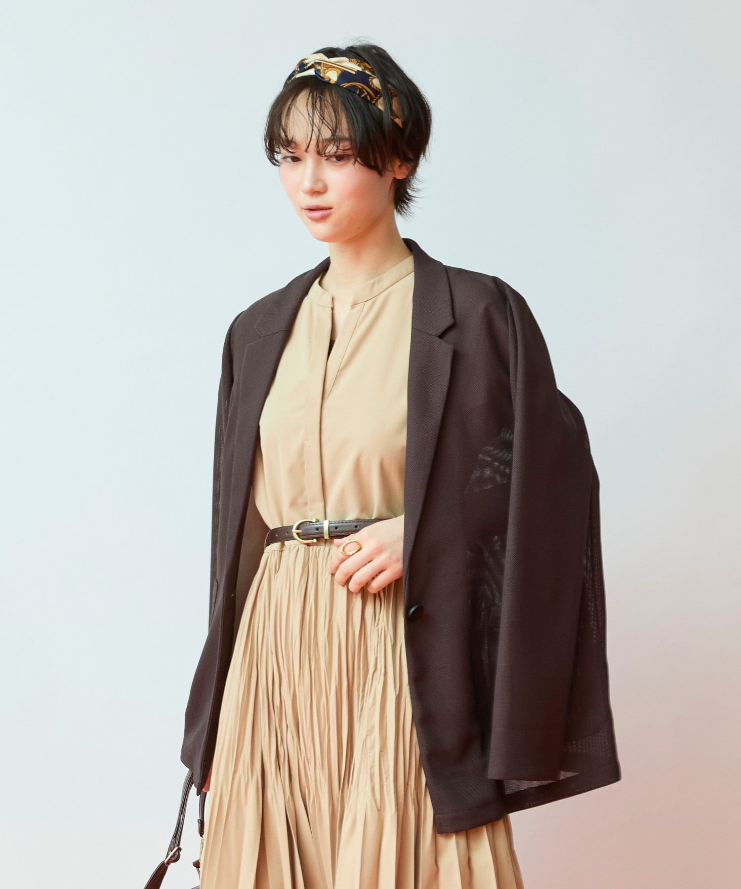 JETSET SOLO PLUS】メッシュテーラードジャケット｜ファッション通販の