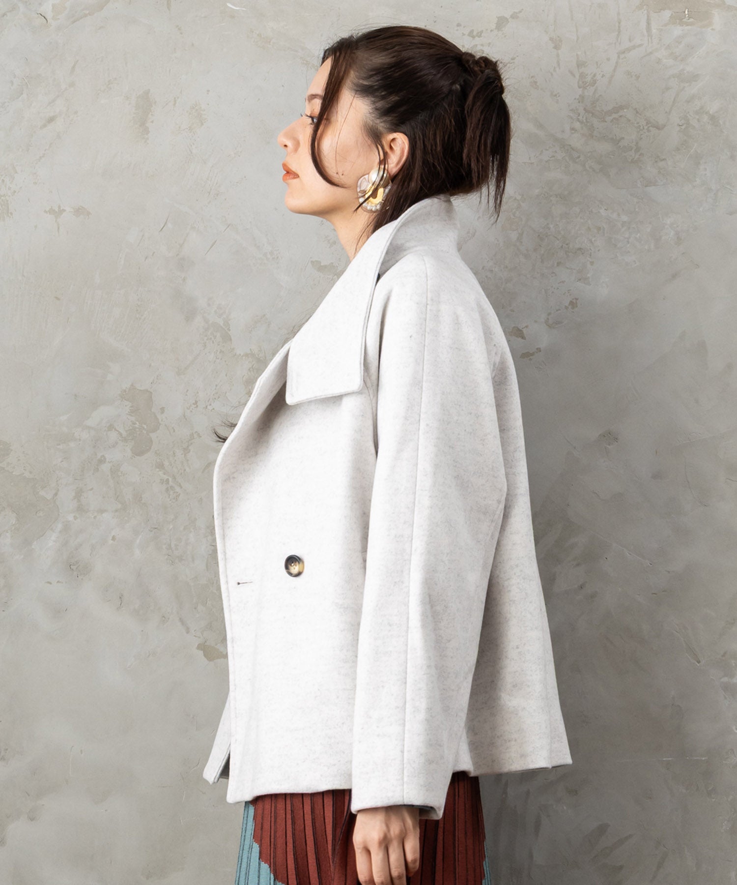 【JETSET SOLO PLUS】ライトジャージーメルトンコート