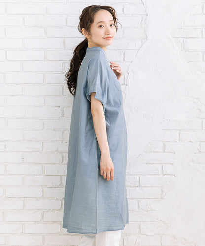 30-9679　FONTLAB スーパーライトデニムチュニック
