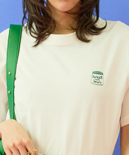 【mademoiselle YEYE】バックプリントTシャツ